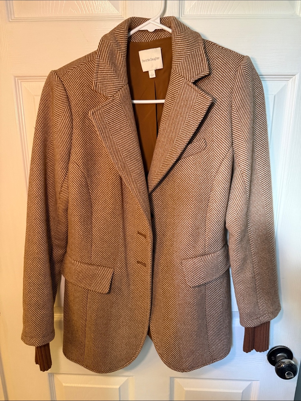 Brown Striped Favorite Daughter Coat